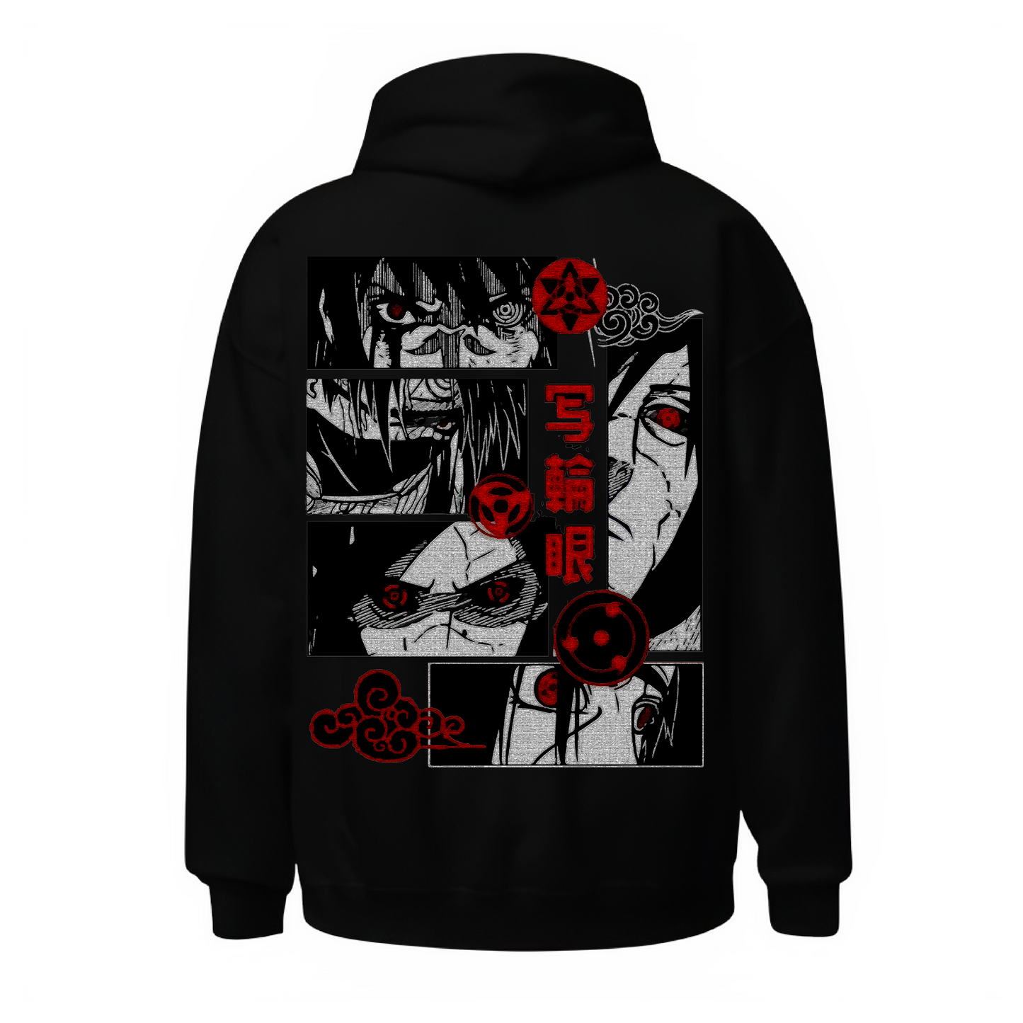 UCHIHA CLAN OVERSIZED HOODIE – Samurai Style Streetwear