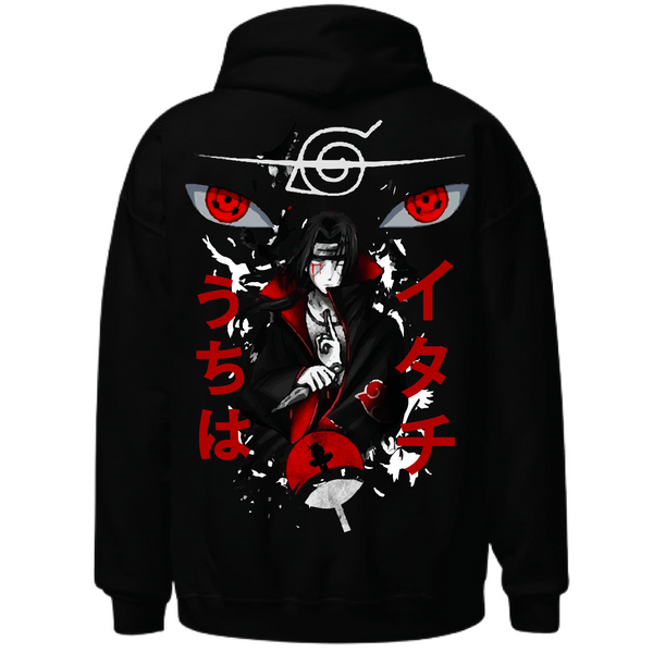 UCHIHA ITACHI OVERSIZED HOODIE – Samurai Style Streetwear