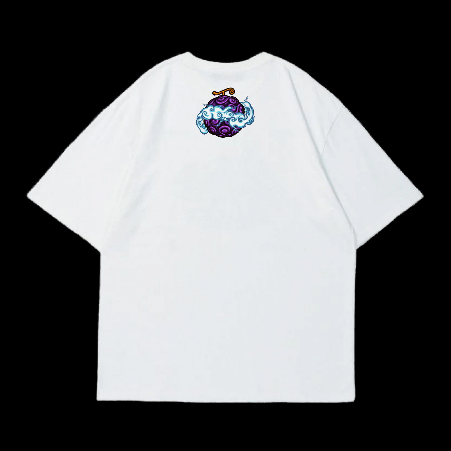 LUFFY WHITE OVERSIZED T-SHIRT – Samurai Style Streetwear