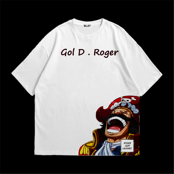 ROGER WHITE OVERSIZED T-SHIRT – Samurai Style Streetwear