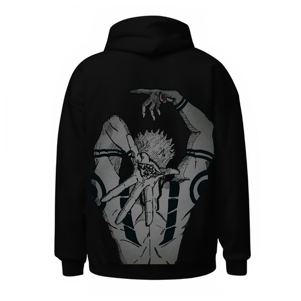 SUKUNA SEC OVERSIZED HOODIE – Samurai Style Streetwear
