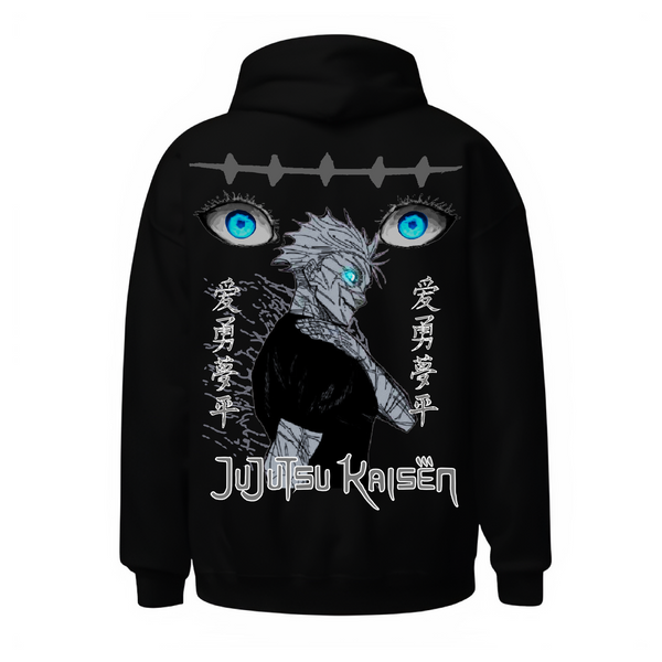 GOJO SATURO OVERSIZED HOODIE – Samurai Style Streetwear