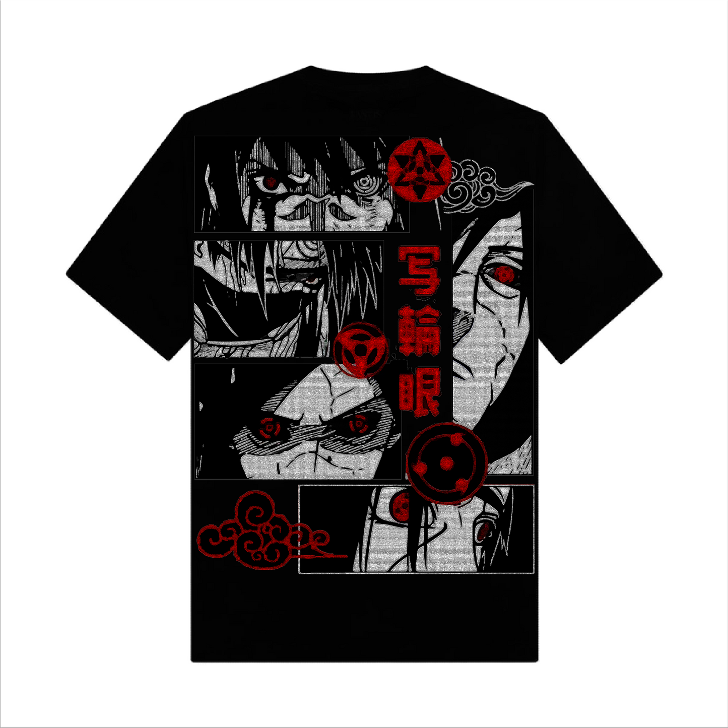 UCHIHA CLAN DEMON OVERSIZED T-SHIRT – Samurai Style Streetwear